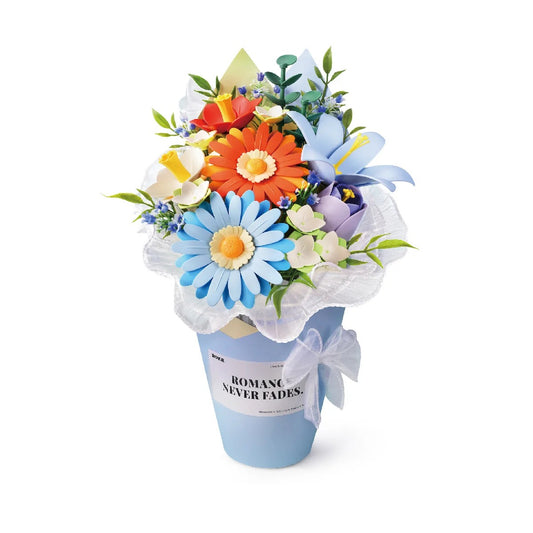 ROKR Twilight Sky Bouquet DIY Flower 3D Puzzle AF03J