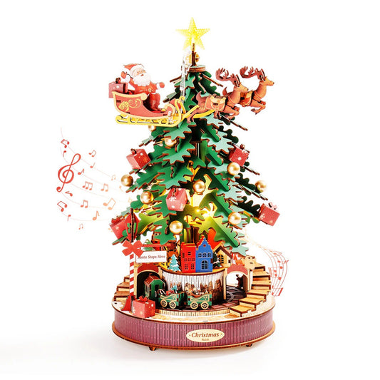 Rolife Christmas Melody Tree Music Dreamer.