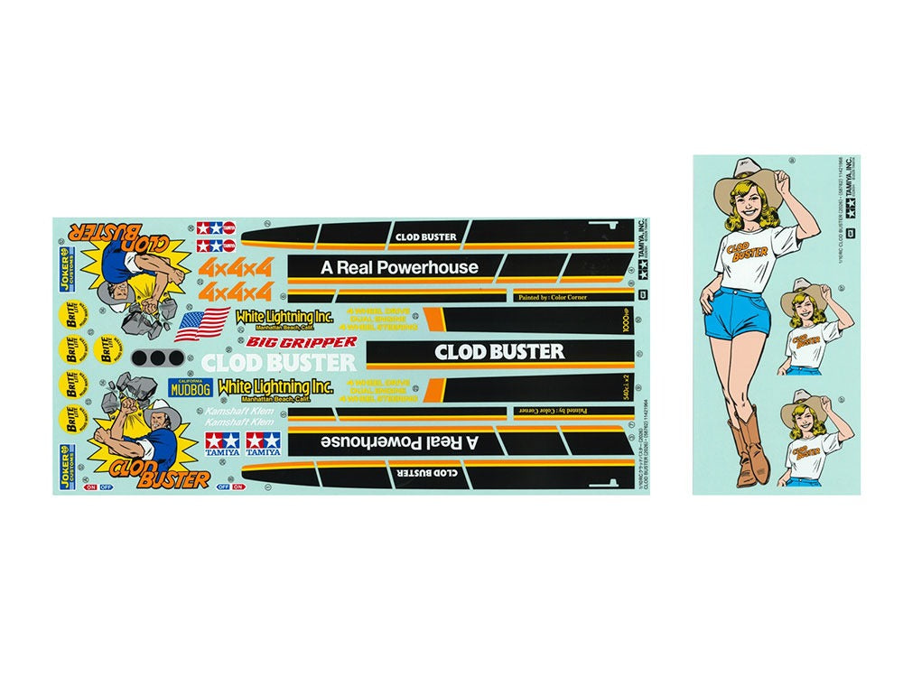 Tamiya 1/10 Clod Buster 4x4 Monster Truck Kit (2026)