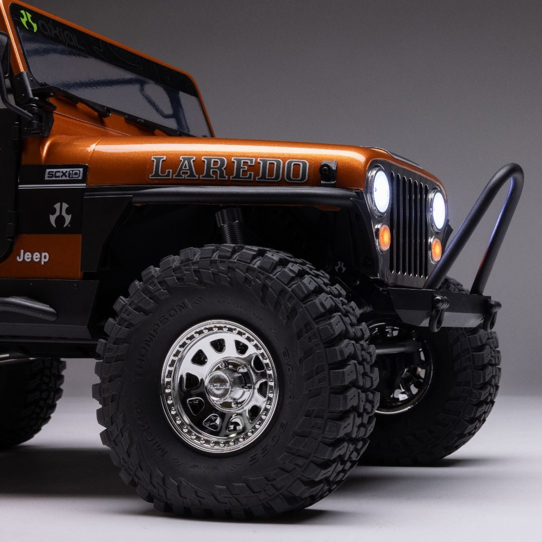 Axial 1/10 SCX10 III Jeep CJ-7 4X4 RTR Brushed Crawler - Copper