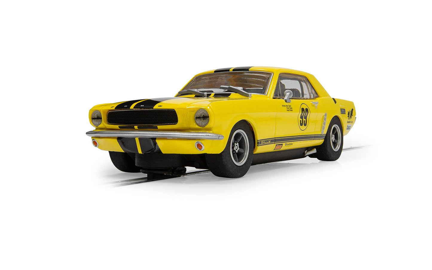 Scalextric Ford Mustang Rassler Racing Slot Car C4537