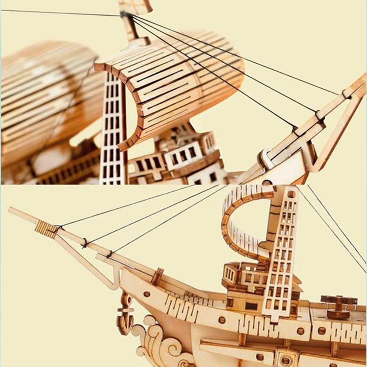 Rolife Cruise Ship Model 3D Wooden Puzzle ROETG306