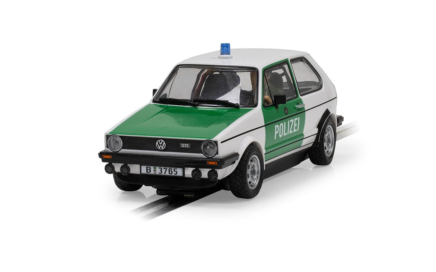 Scalextric C4572 Volkswagen Golf Mk1 - Polizei Slot car SCA4572