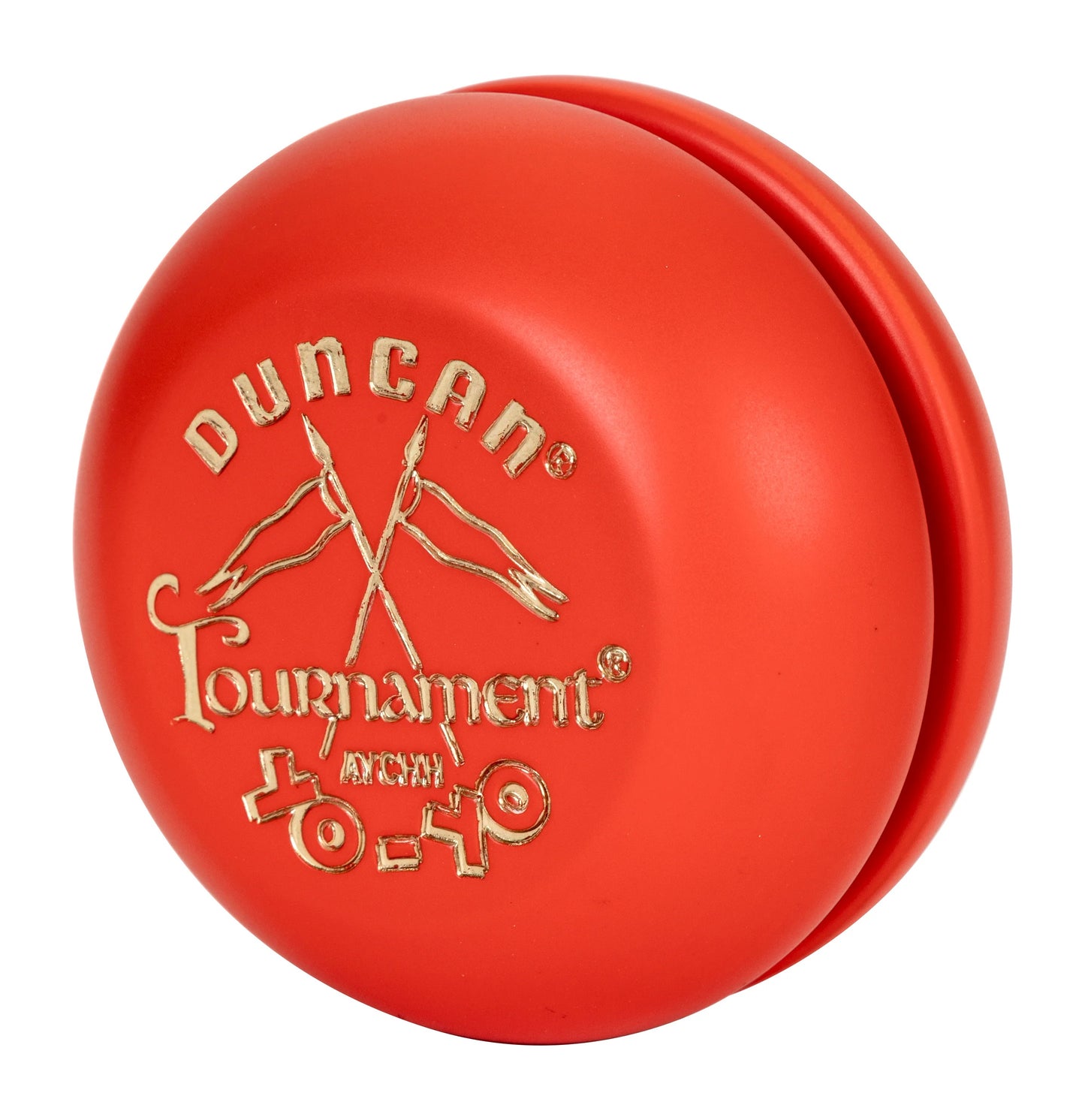 Wooden Crossed Flags Tournament Yo-Yo