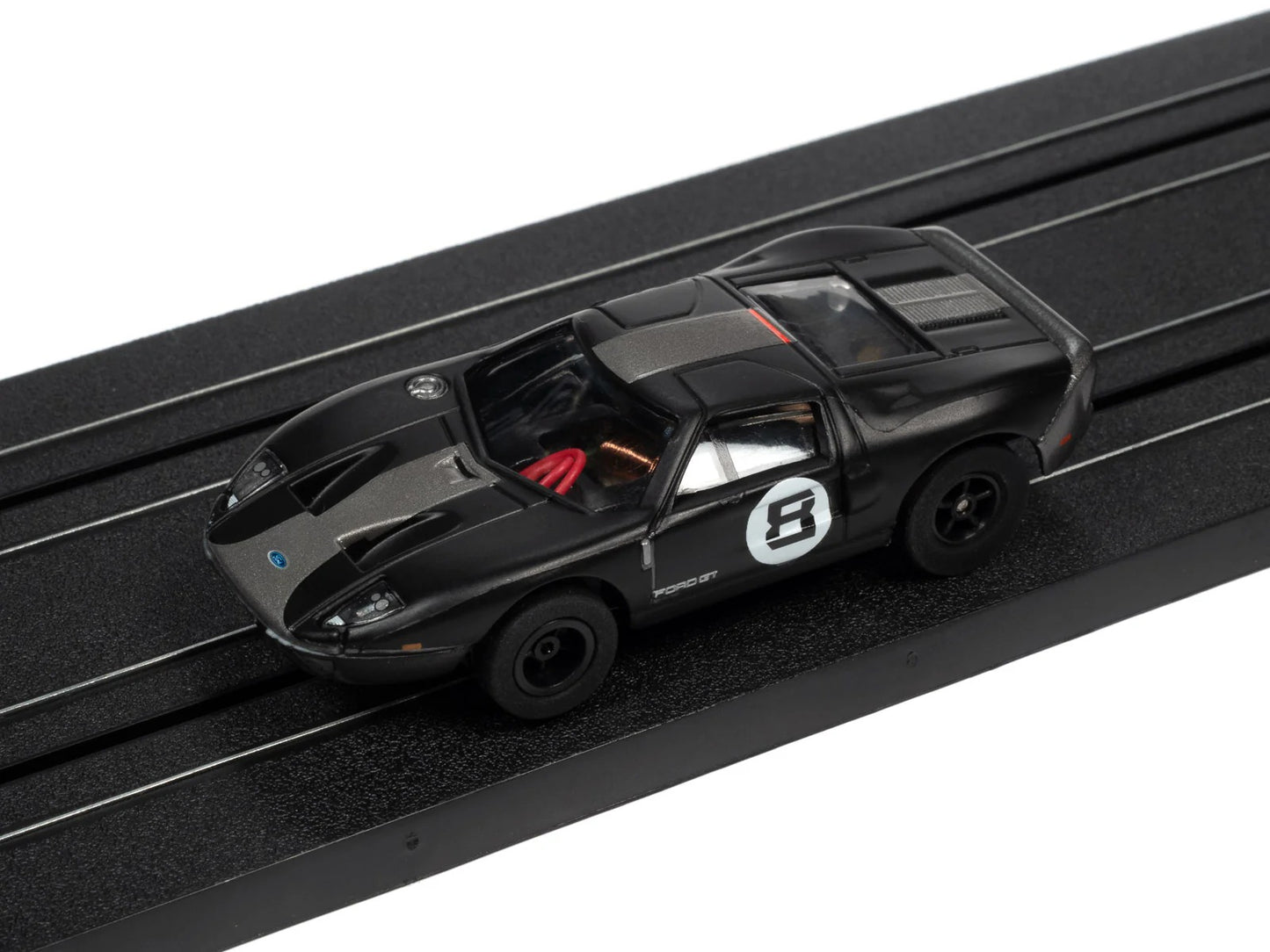 Flamethrower - X-Traction - 2005 FORD GT Black Slot Car