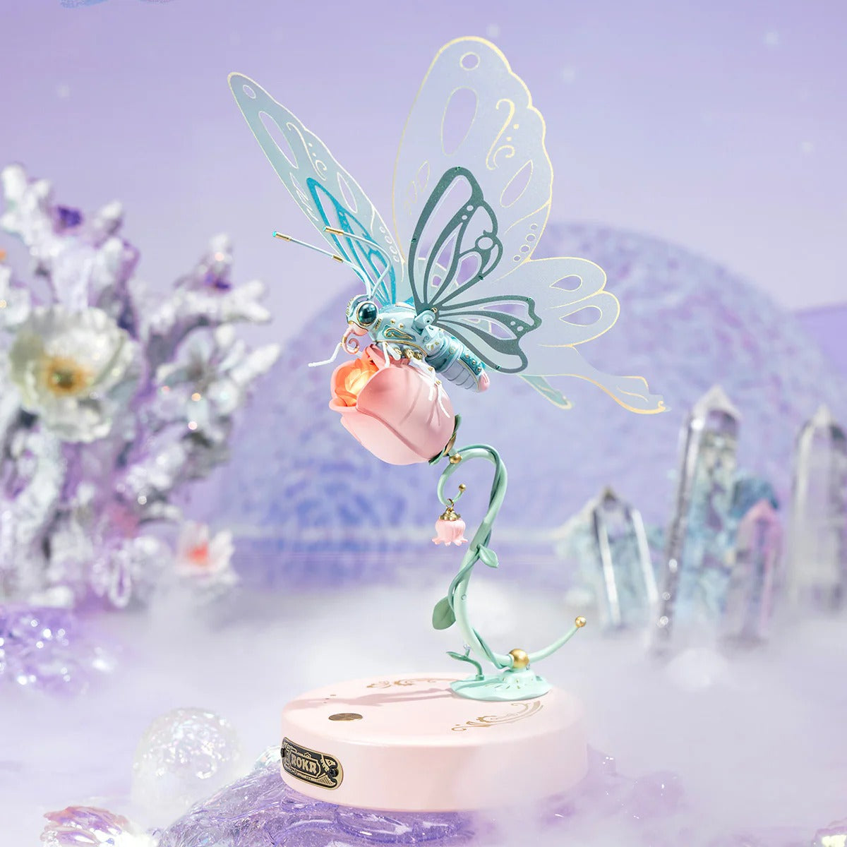 ROKR Butterfly (Blue) Model DIY 3D Puzzle