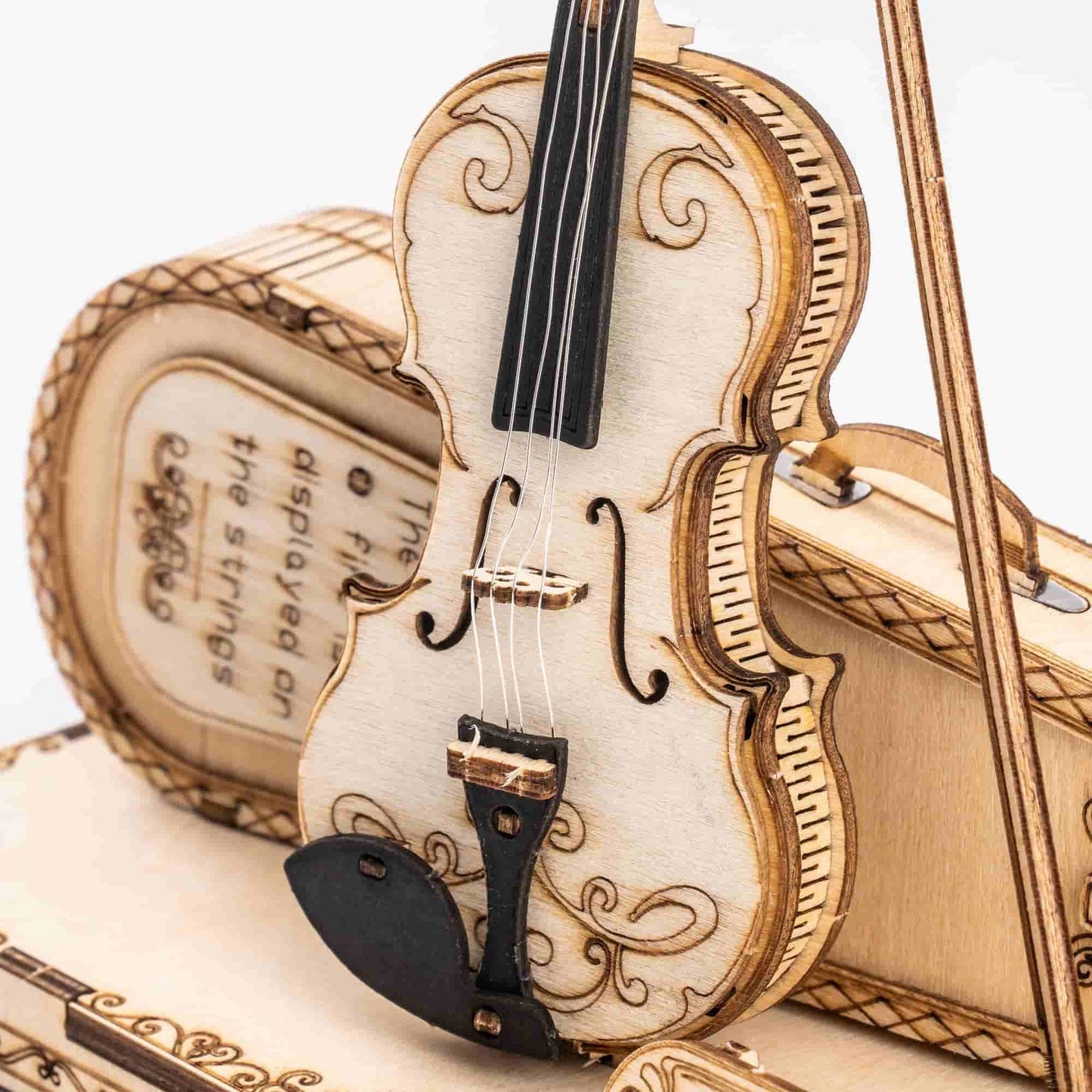 ROKR Violin Capriccio Model 3D Wooden Puzzle