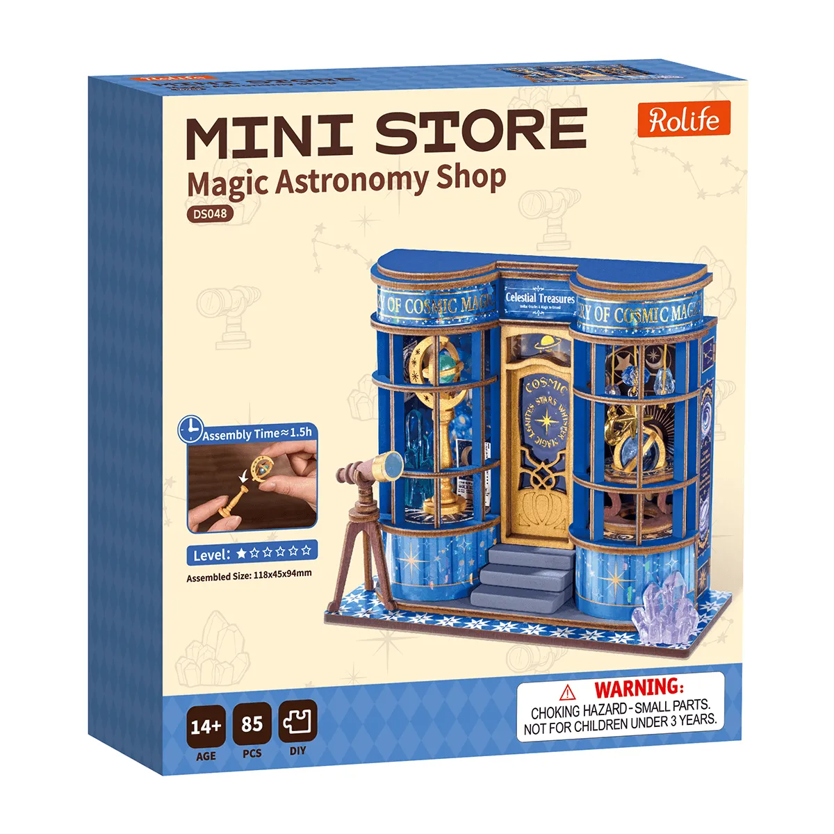 Rolife DIY Miniature House - Magic Astronomy Shop DS048
