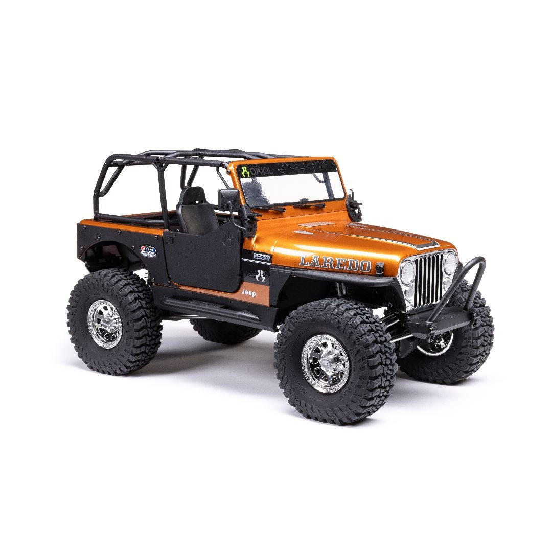 Axial 1/10 SCX10 III Jeep CJ-7 4X4 RTR Brushed Crawler - Copper