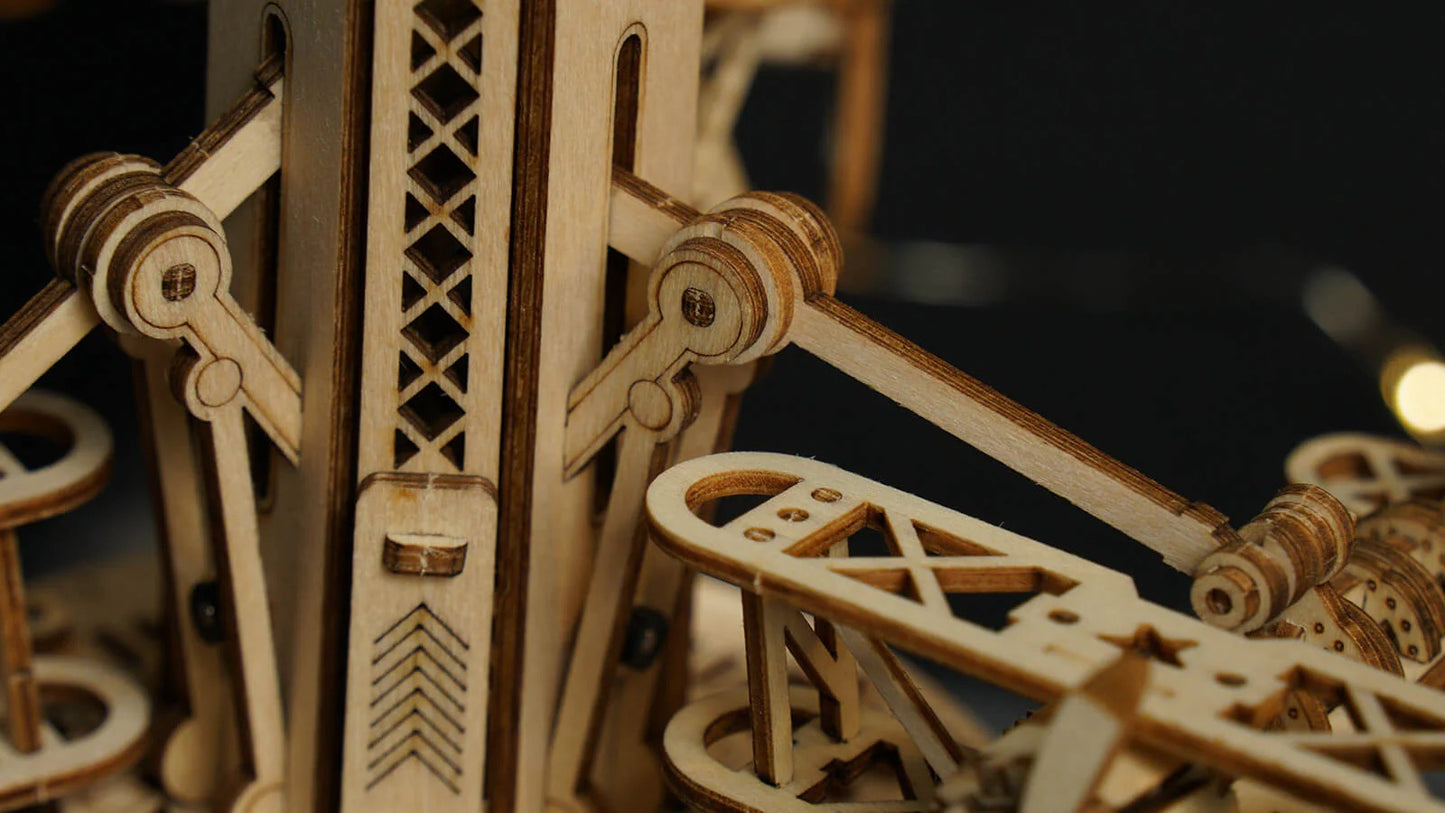 ROKR Airplane Control Tower Mechanical Music Box
