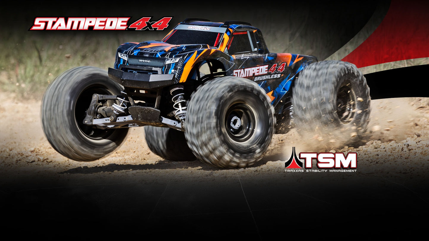 Traxxas 1/10 Stampede HD VX3 4WD RTR - Orange