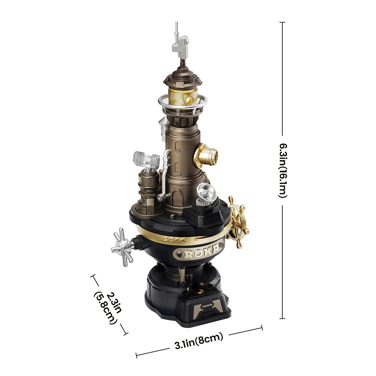 ROKR Navi Lighthouse Mechanical 3D Puzzle CGM01