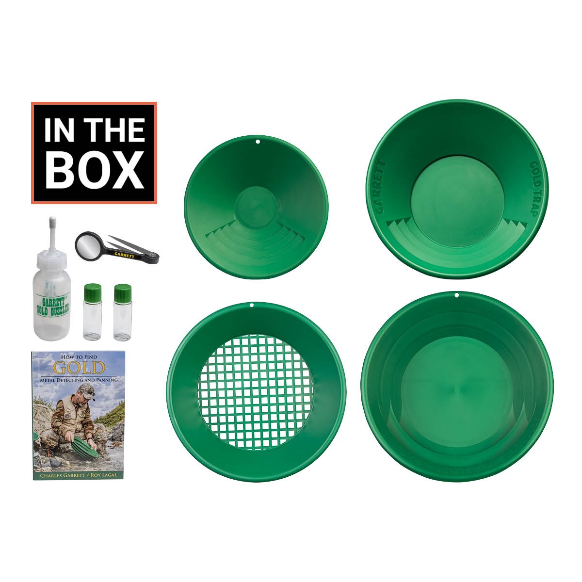 Garrett Deluxe Gold Pan Kit GAR1651410