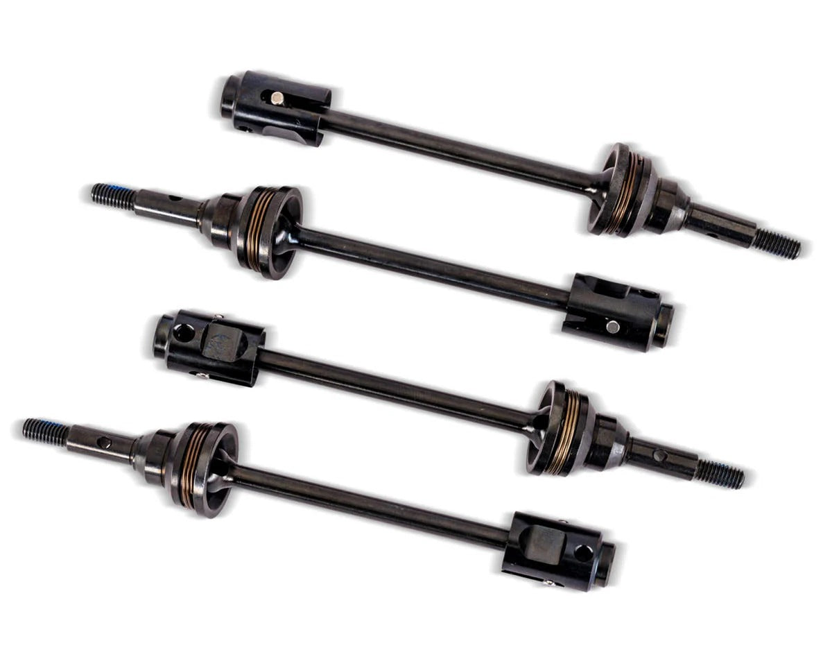 Traxxas Driveshafts, steel constant-velocity (assembled)(4)