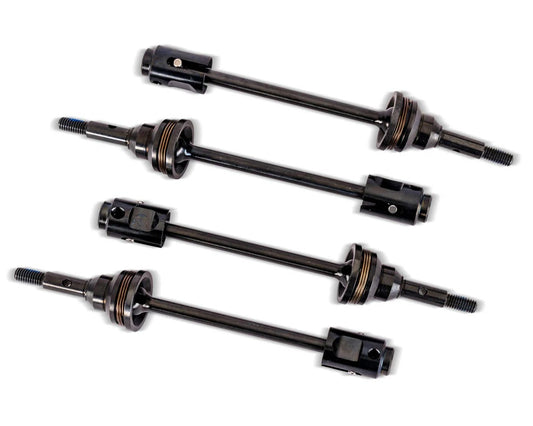 Traxxas Driveshafts, steel constant-velocity (assembled)(4)