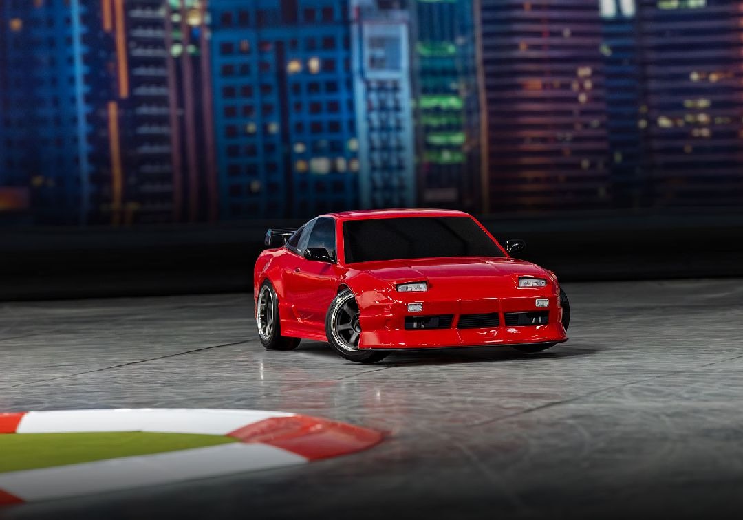 Traxxas 1/10 4-Tec Drift Nissan 240SX RWD RTR - Red TRA105247-4RED