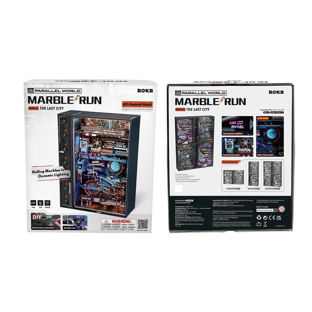 Rolife The Last City Book Nook Shelf Insert MR01S