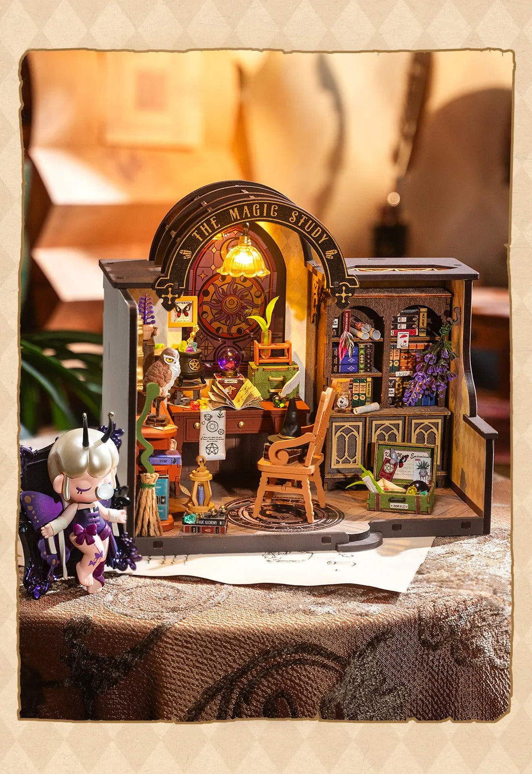 Rolife DIY Miniature House - The Magic Study DG166