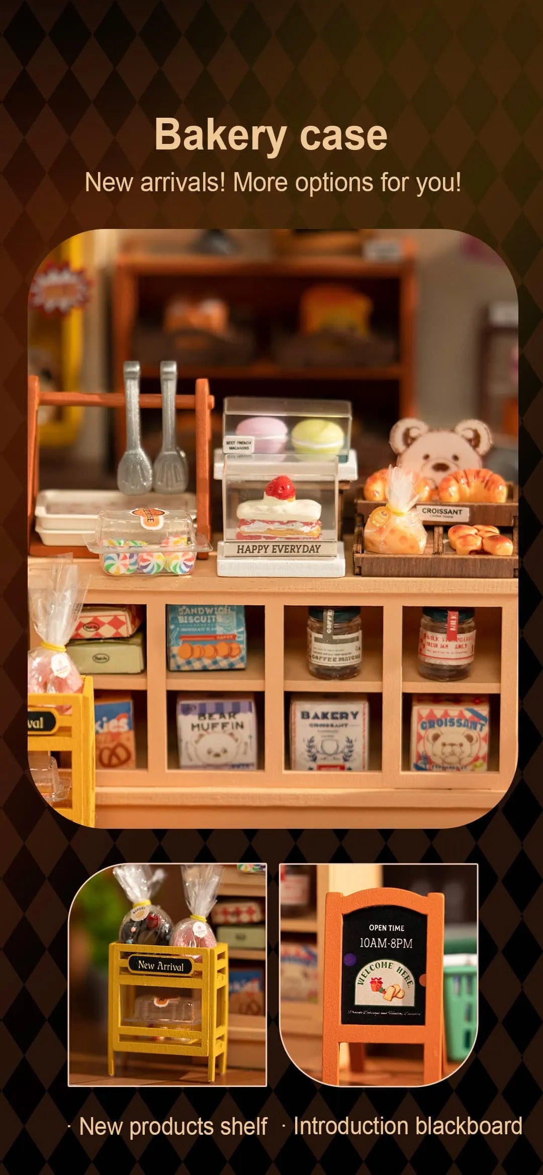 Rolife Becka's Baking House DIY Miniature House Kit DG161
