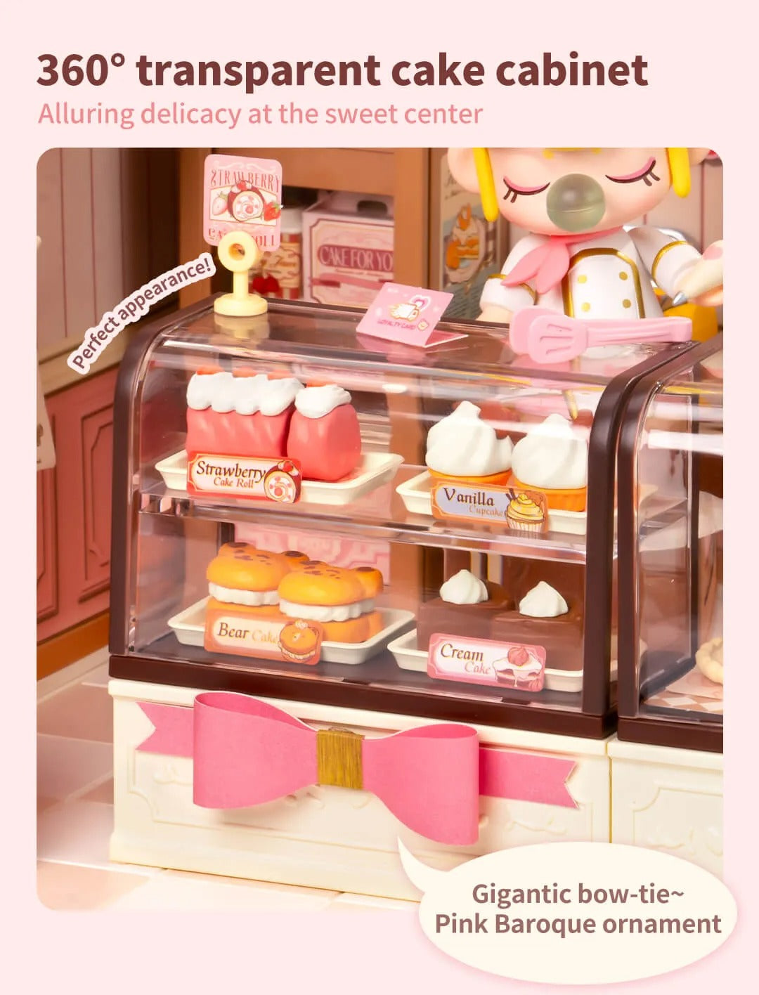 Rolife Super Creator Miniature House - Tasty Cake Shop DW019B