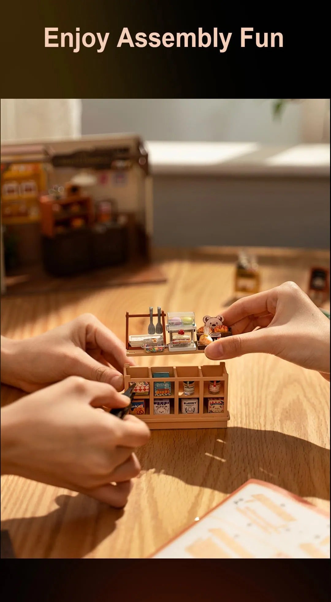 Rolife Becka's Baking House DIY Miniature House Kit DG161