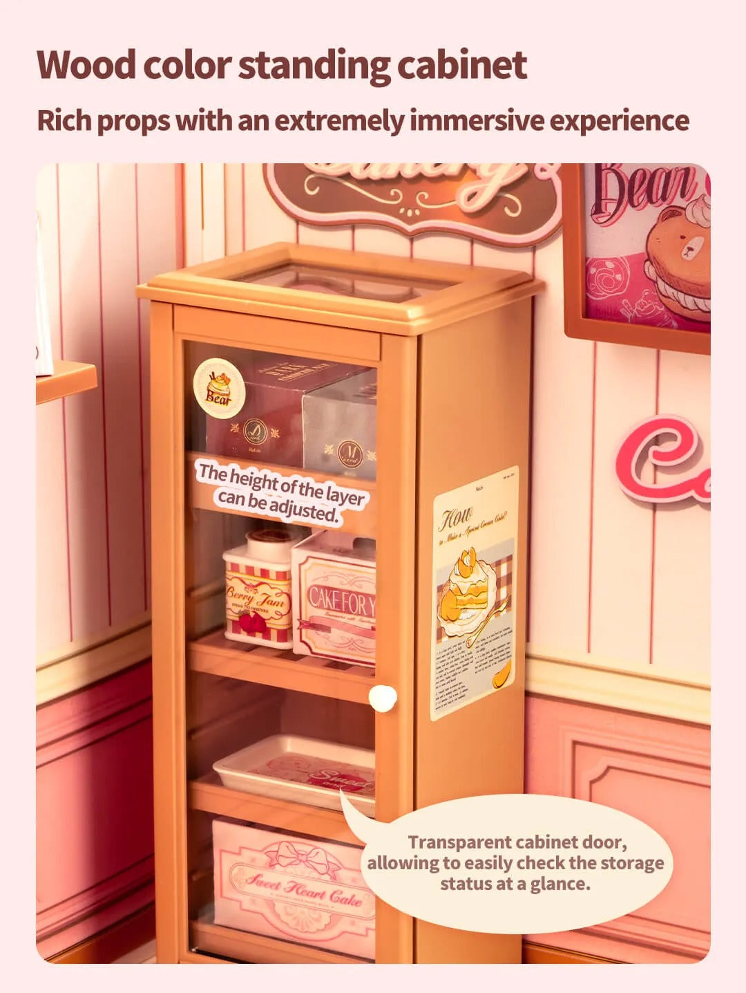 Rolife Super Creator Miniature House - Tasty Cake Shop DW019B