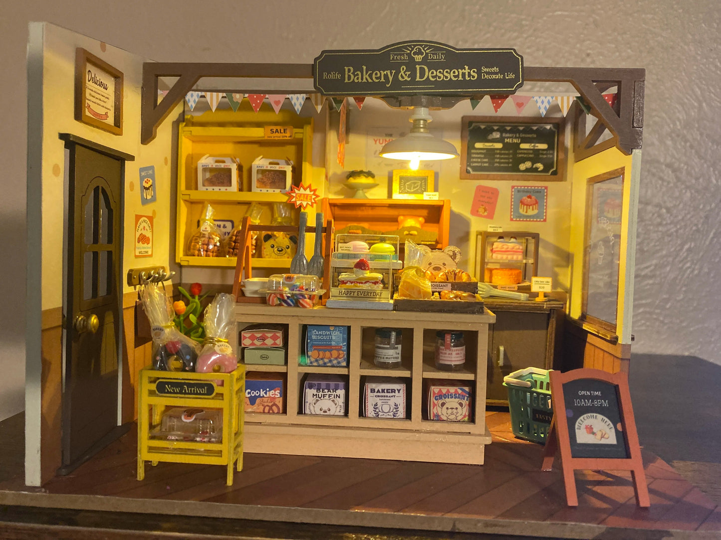 Rolife Becka's Baking House DIY Miniature House Kit DG161
