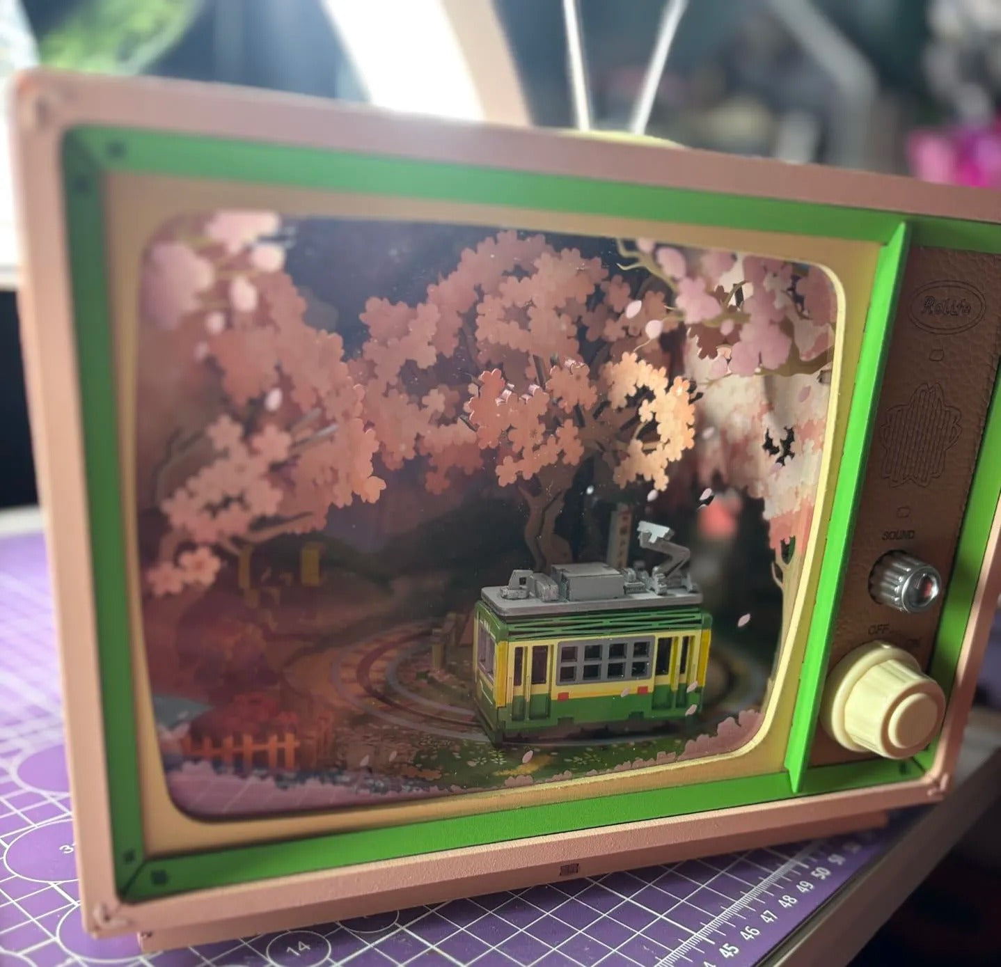 Rolife Sakura Dreamy Tour DIY Music Box 3D Wooden Puzzle