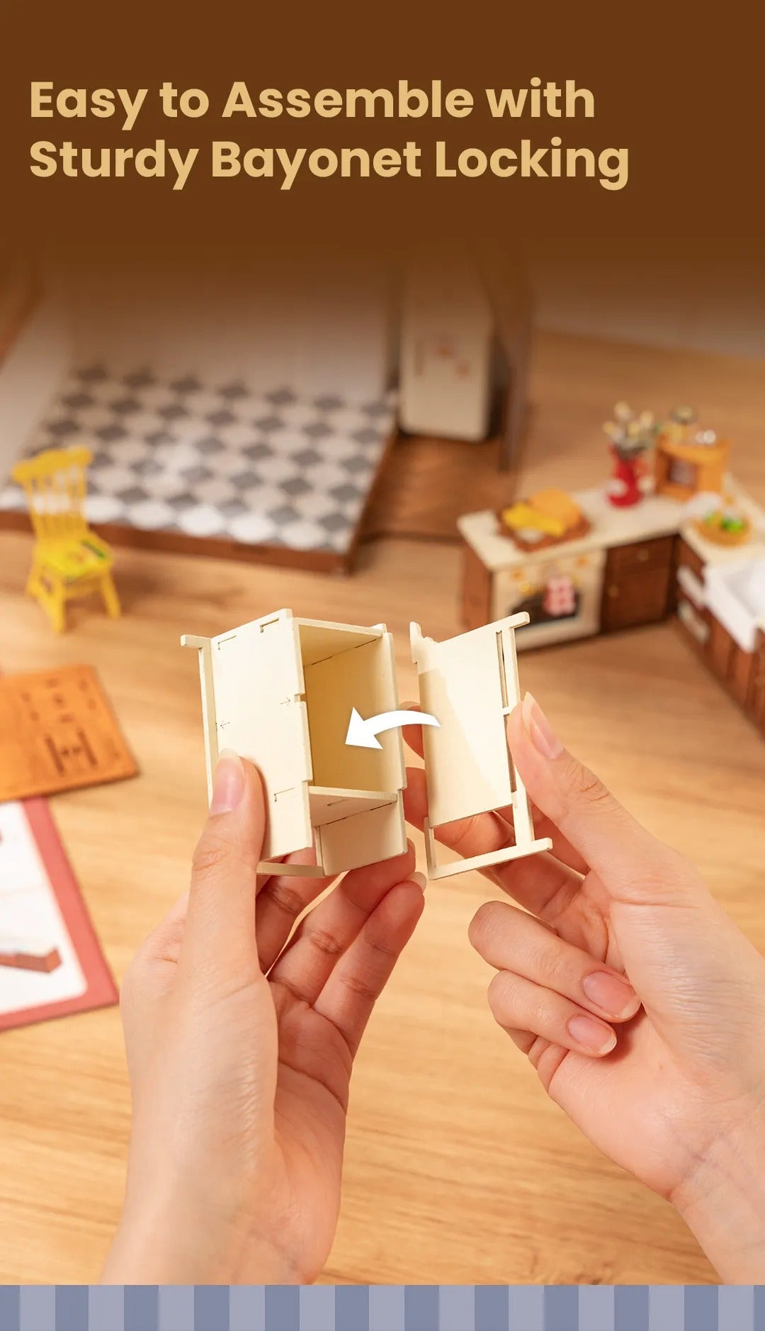 Rolife DIY Miniature House - Baking Kitchen DG172