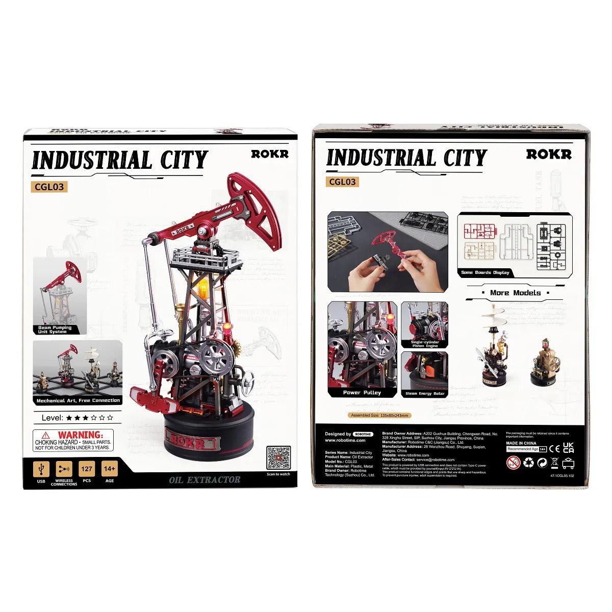 ROKR Oil Extractor DIY Model Kit