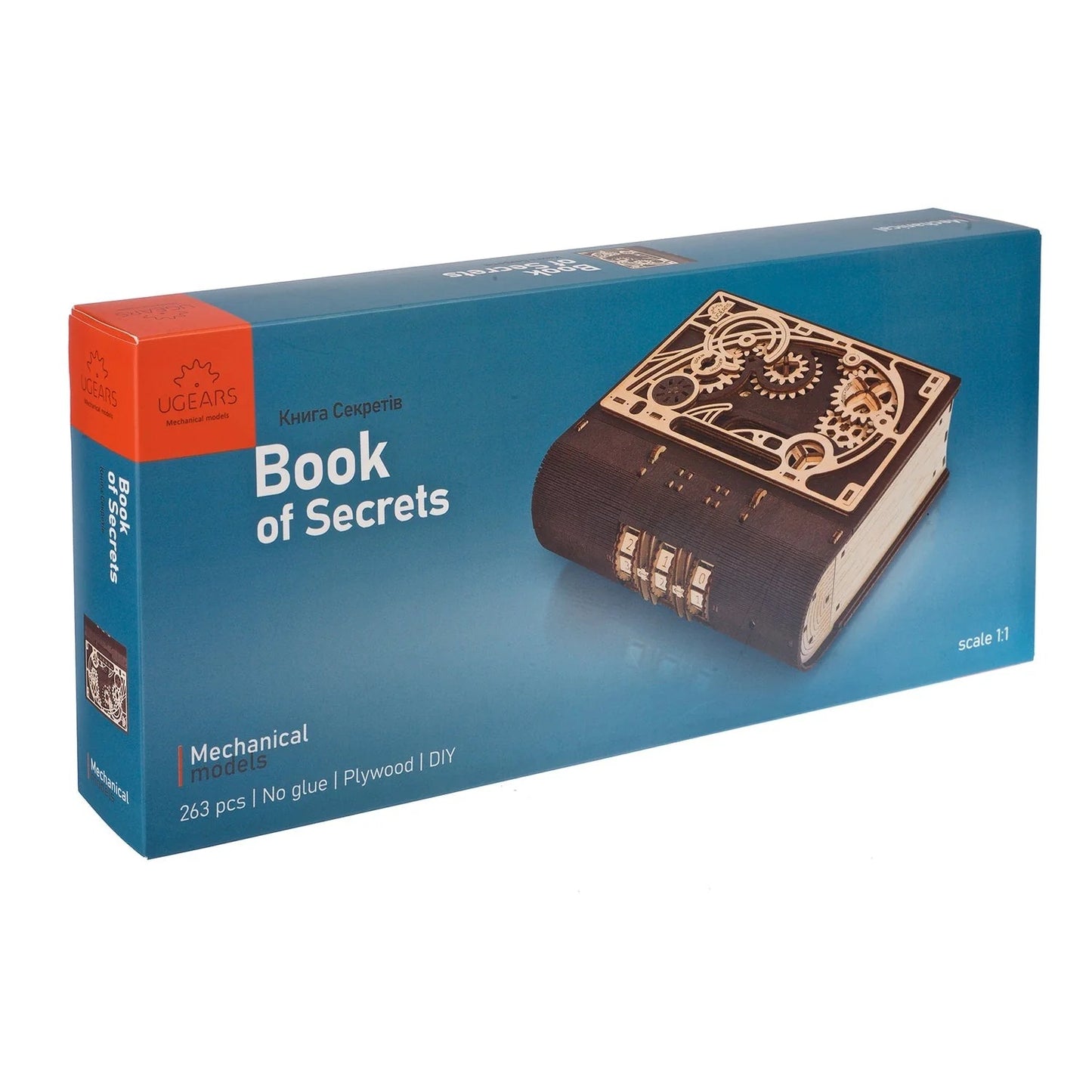 UGears Book of Secrets - 263 Pieces