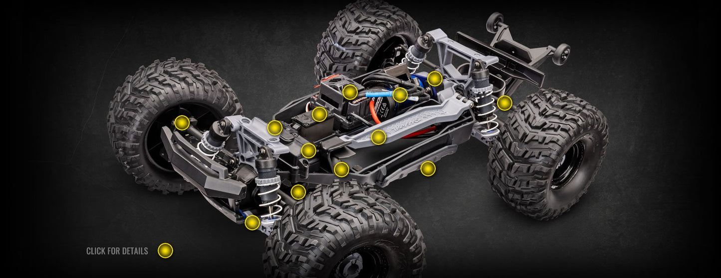 Traxxas 1/10 Stampede HD VX3 4WD RTR - Orange