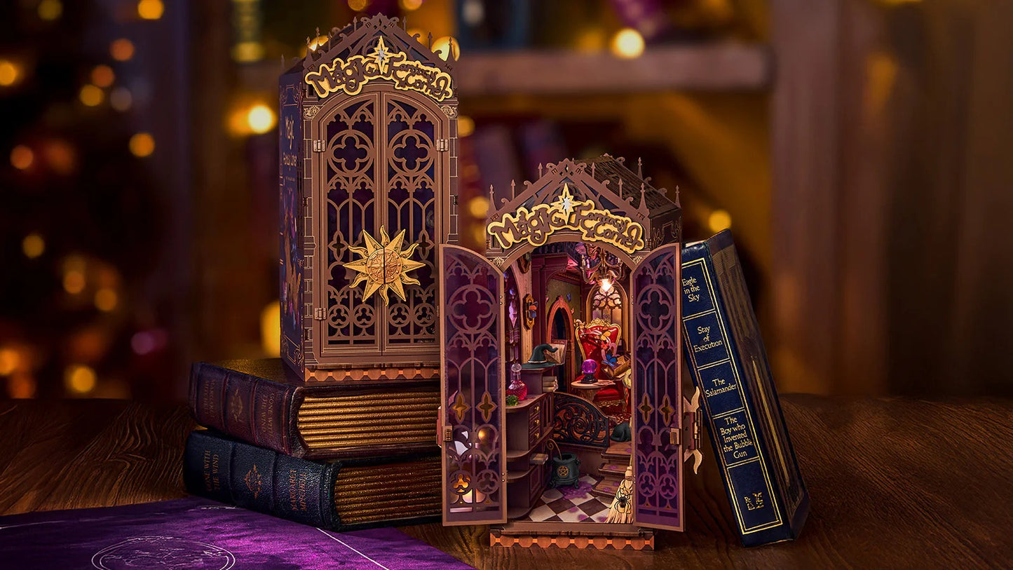 Rolife Magic Fantasy Corner DIY Book Nook Kit TGB14