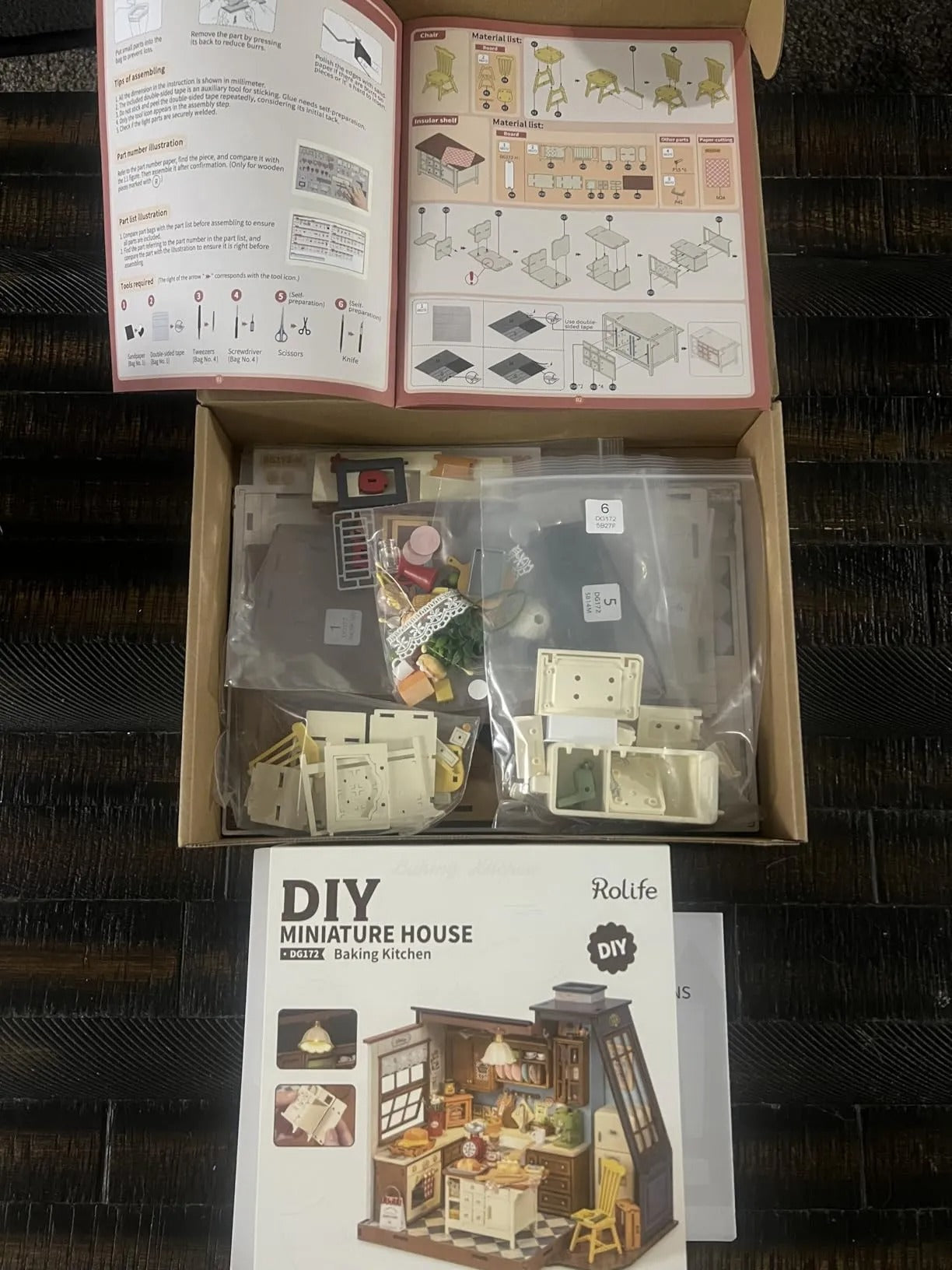 Rolife DIY Miniature House - Baking Kitchen DG172