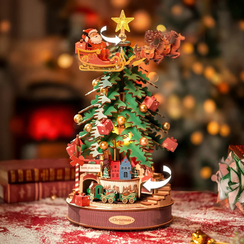 Rolife Christmas Melody Tree Music Dreamer.