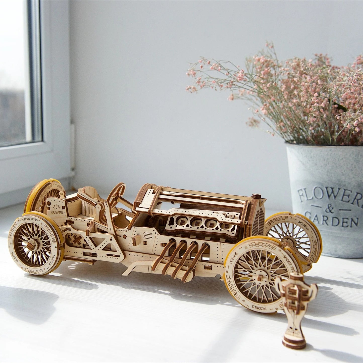 UGears U-9 Grand Prix Car - 348 Pieces (Advanced)