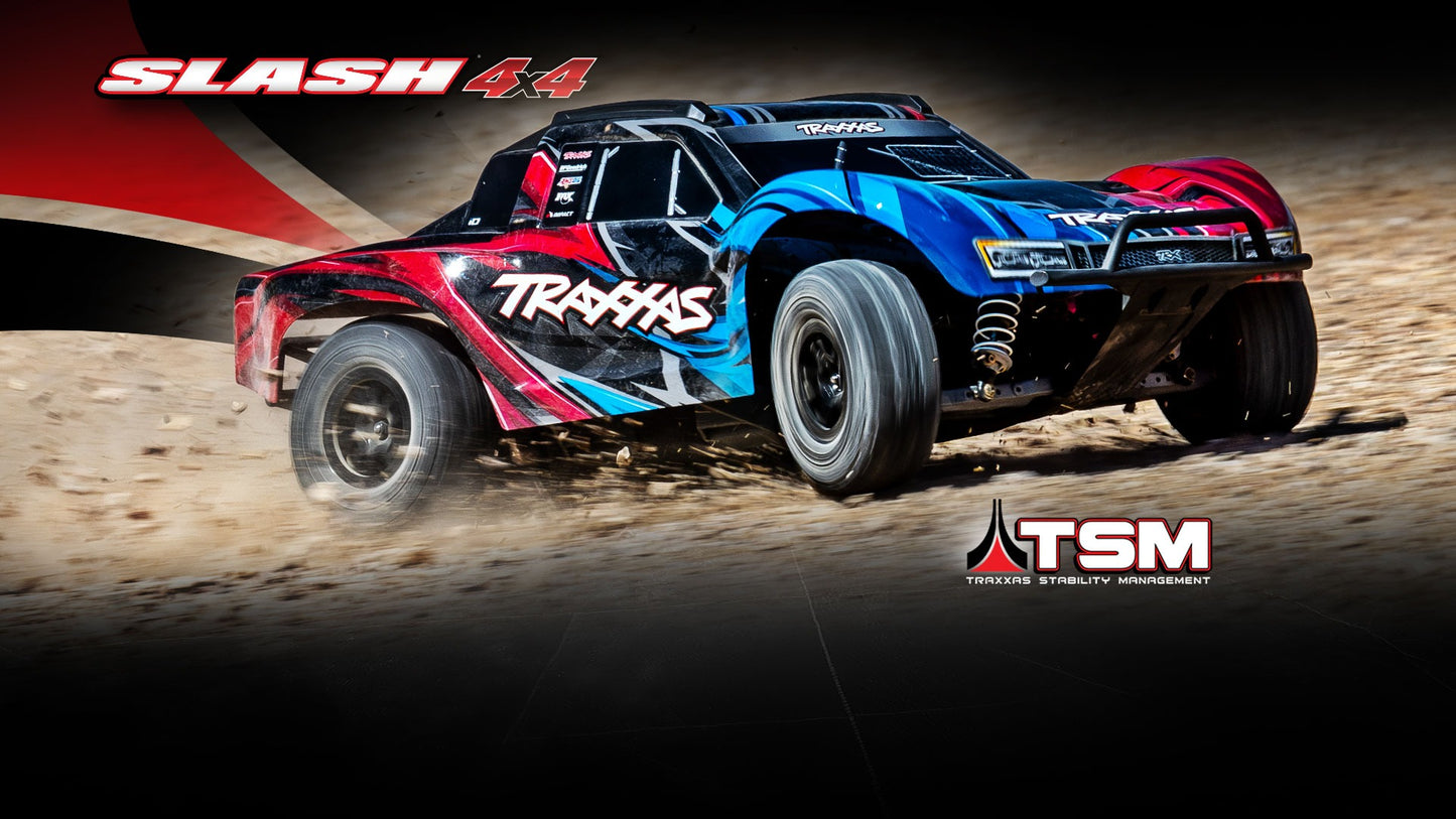 Traxxas 1/10 Slash HD VX3 4WD RTR - Red