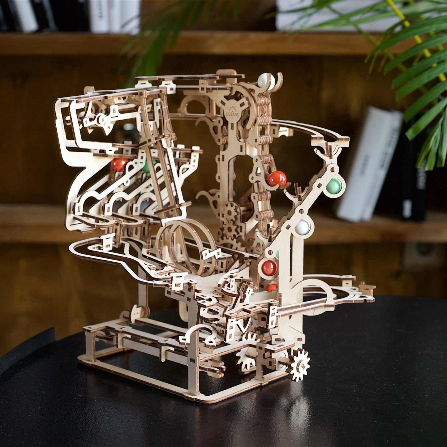 Ugears Marble Run Chain Hoist model kit - 400 Pieces (Advanced)