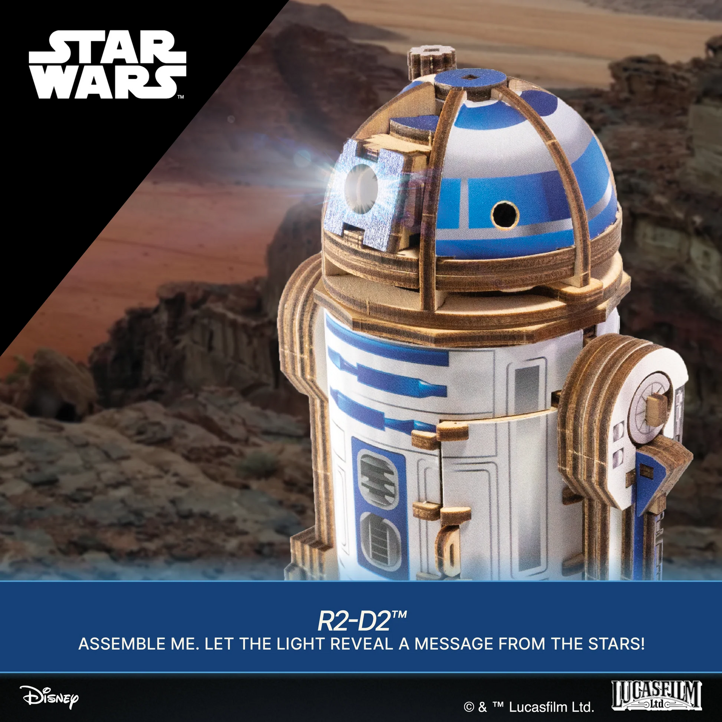 UGears R2-D2™ - 315 Pieces (Medium) Christmas