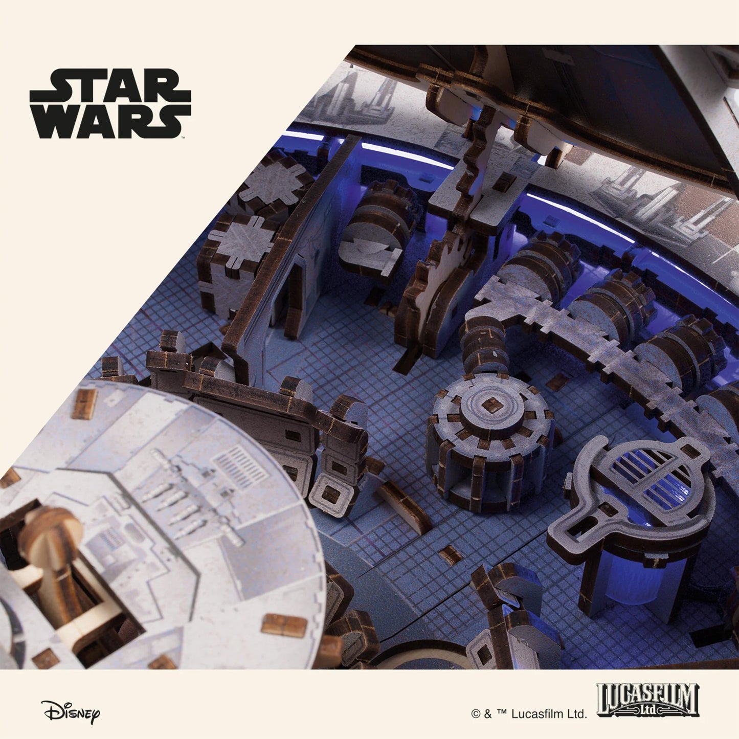 UGears Scale Millennium Falcon™ - 1235 Pieces (Advanced)