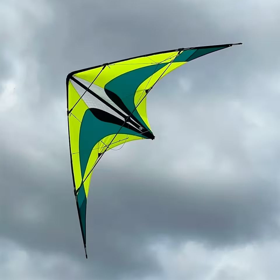 Spiderkites Tomboy 2025 Green stunt kite 20043 Green 195 x 90 cm