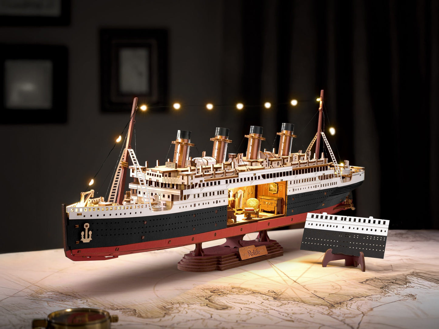 Rolife 1912 Eternal Atlantic Voyager 3D Wooden Puzzle