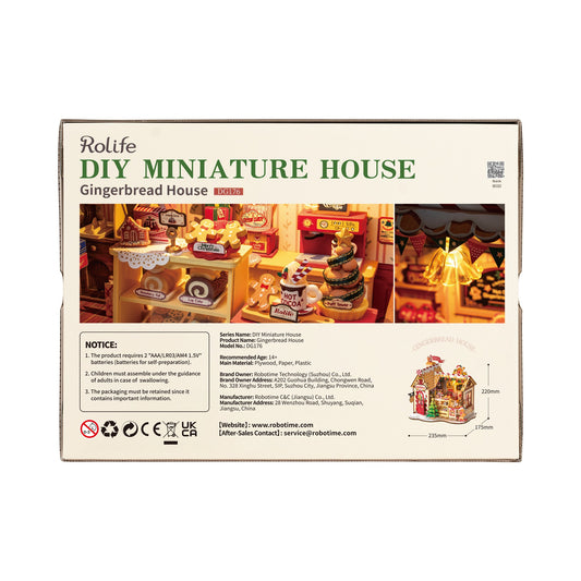 Rolife Gingerbread House DG176