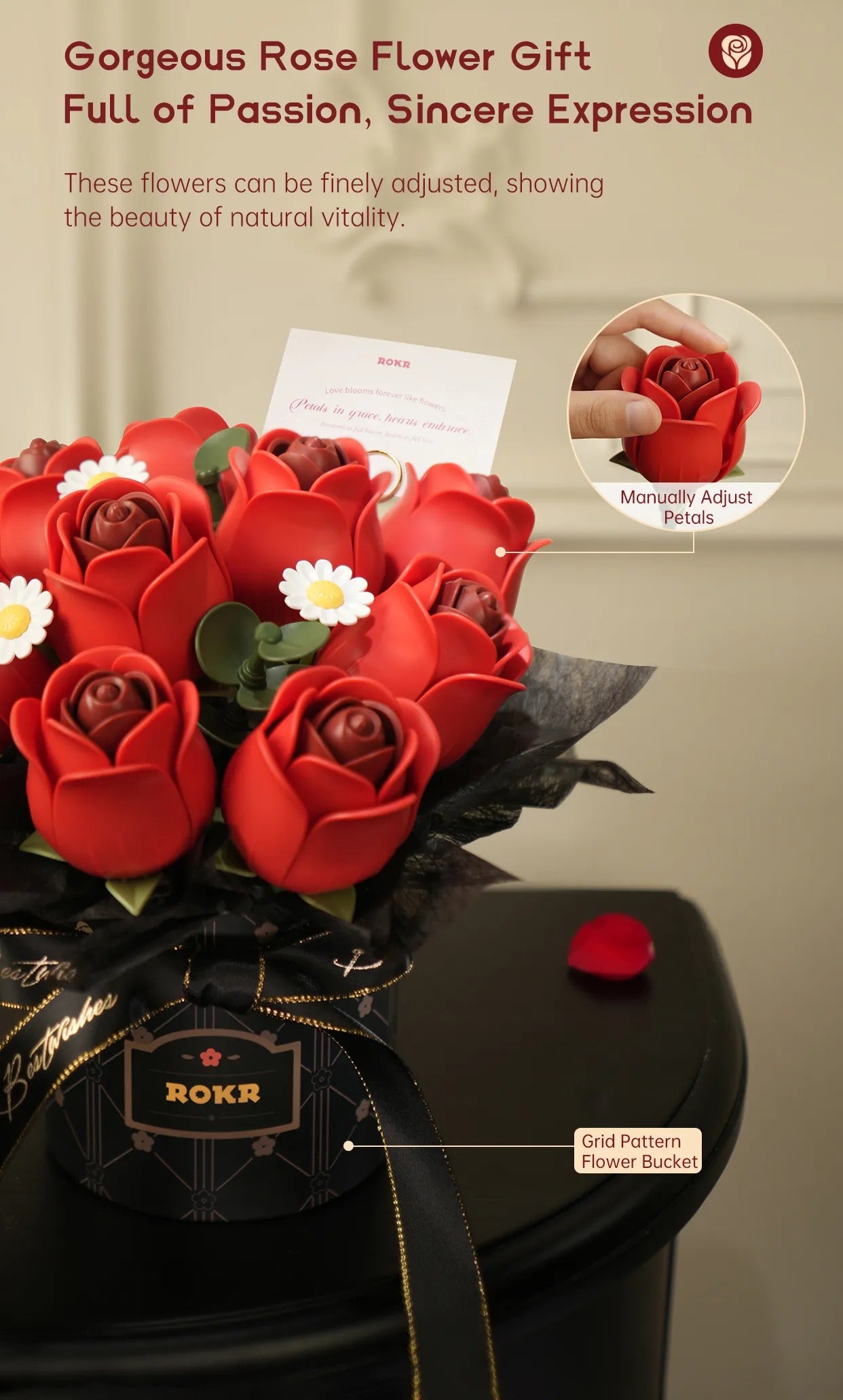 ROKR Red Rose Bouquet AF02J