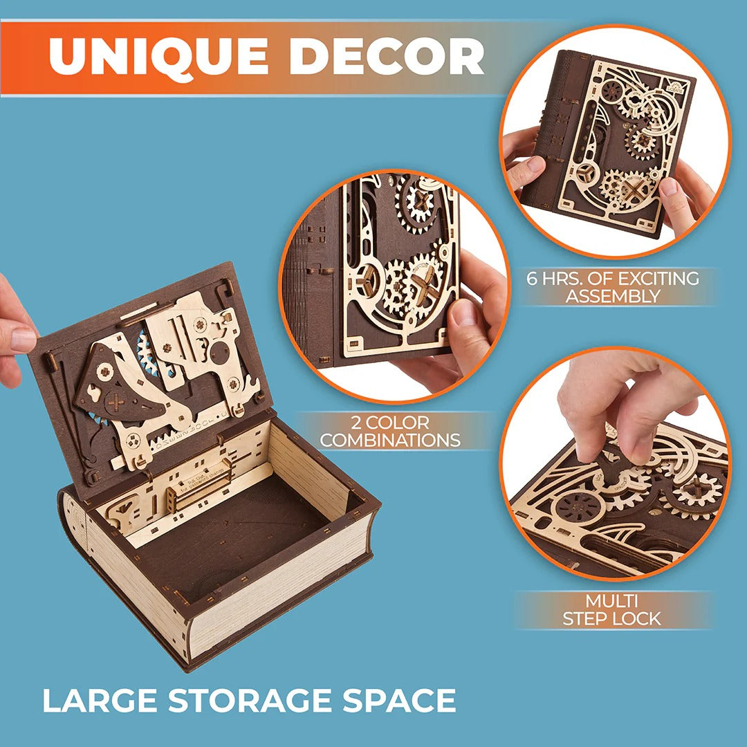 UGears Book of Secrets - 263 Pieces