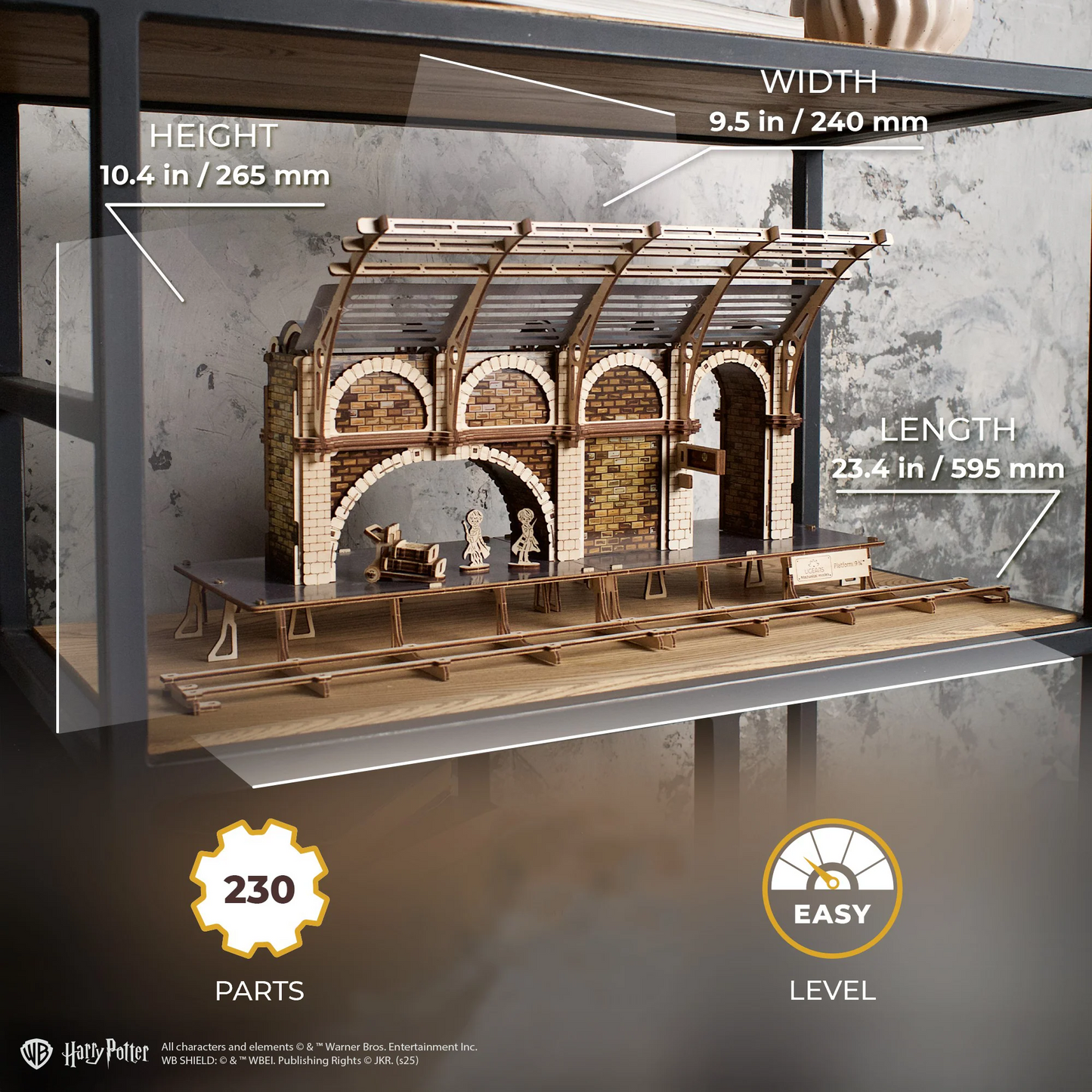 UGears Platform 9 ¾ - 230 Pieces (Easy)