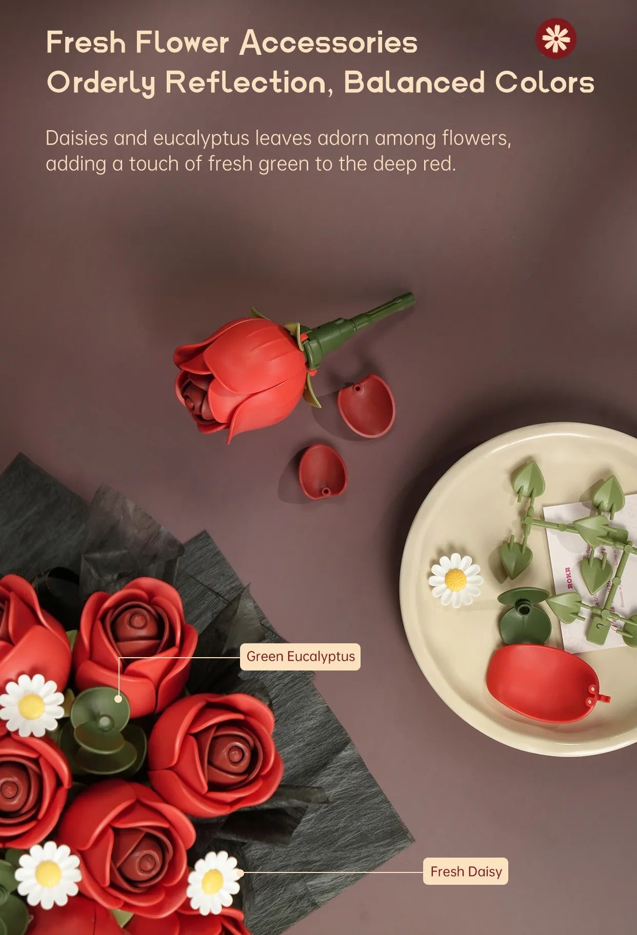 ROKR Red Rose Bouquet AF02J