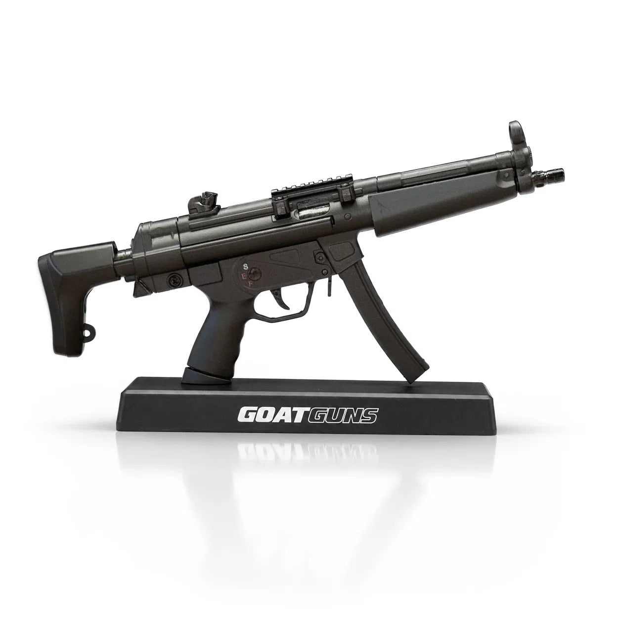 GoatGuns Minature MP5 Design SMG Metal Diecast Kit - Black