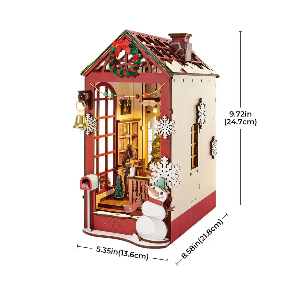 Rolife Christmas Indoor Scene Book Nook TGC07