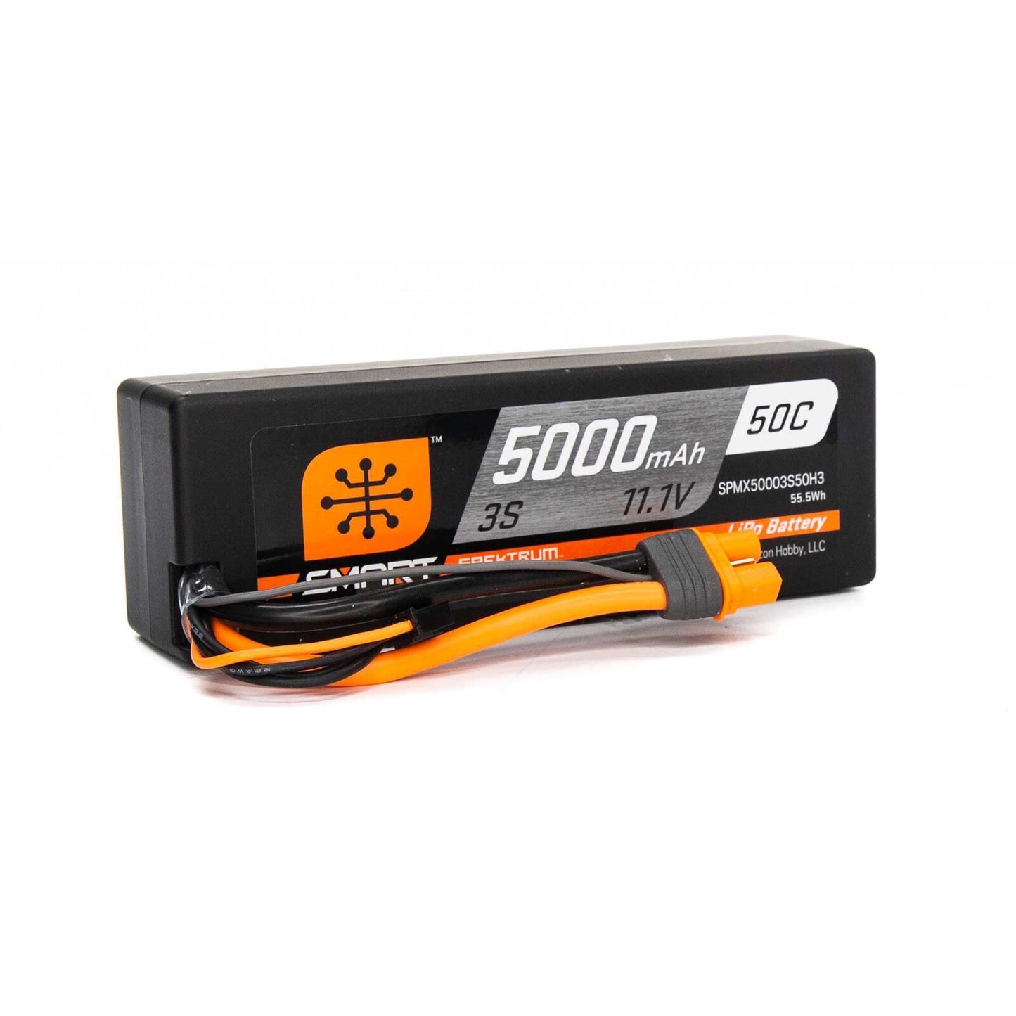 Spektrum Smart Bundle: 5000mAh 3S 50C LiPo (IC3)/S100 Charger